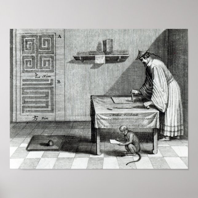 Affiches Un script chinois (Devant)