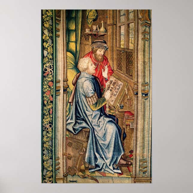 Affiches Un script écrire un compte (Devant)