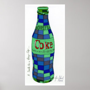 Affiches Un sourire un jour pluvieux, copie d'art