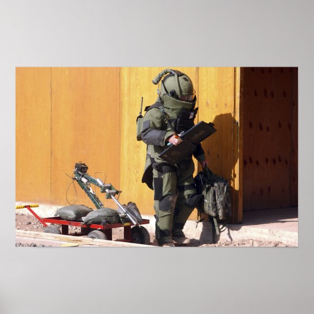 Affiches Un technicien (Devant)