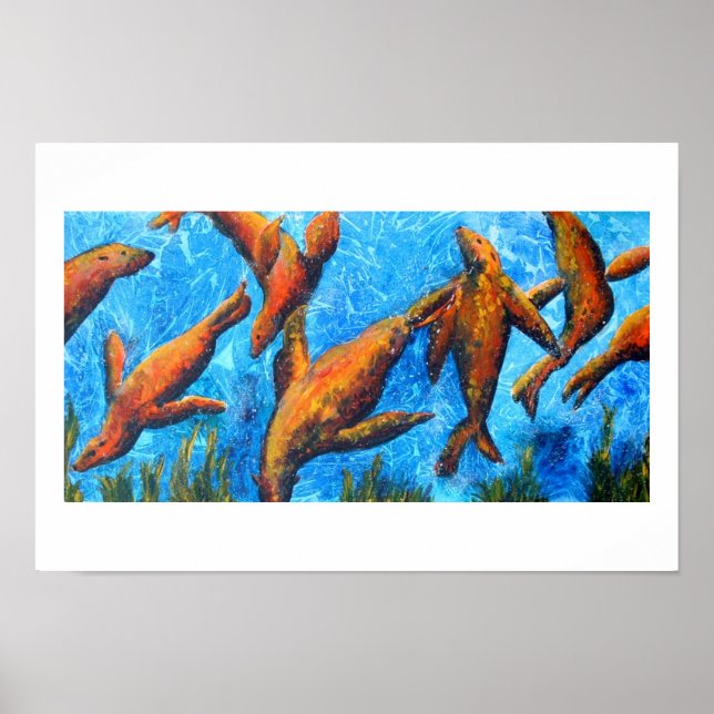 AFFICHES UNDERWATER BALLET II (Devant)