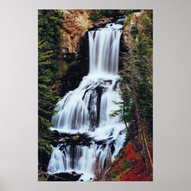 Affiches Undine Falls, Yellowstone (Devant)