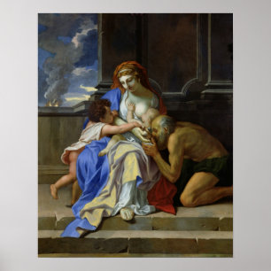 Affiches Une allégorie de la charité, c.1642-48