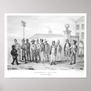 Affiches Une bande de prison de gouvernement