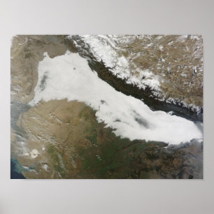 Affiches Une banque épaisse de bas nuages