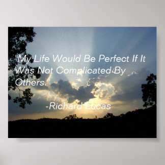 Affiches Une citation d'un sage.