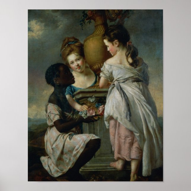 Affiches Une conversation entre filles, ou deux filles (Devant)