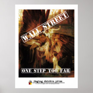 Affiches Une étape trop loin   Wall Street Icare avec