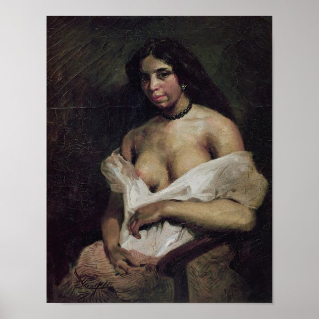 Affiches Une femme Mulatto, c.1821-24 (Devant)
