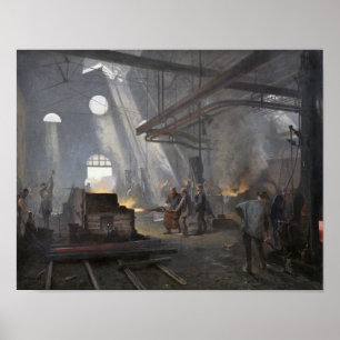 Affiches Une forge, 1893