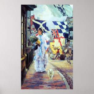 Affiches Une Journée De Pieds À Brighton ~ James Tissot ~ A