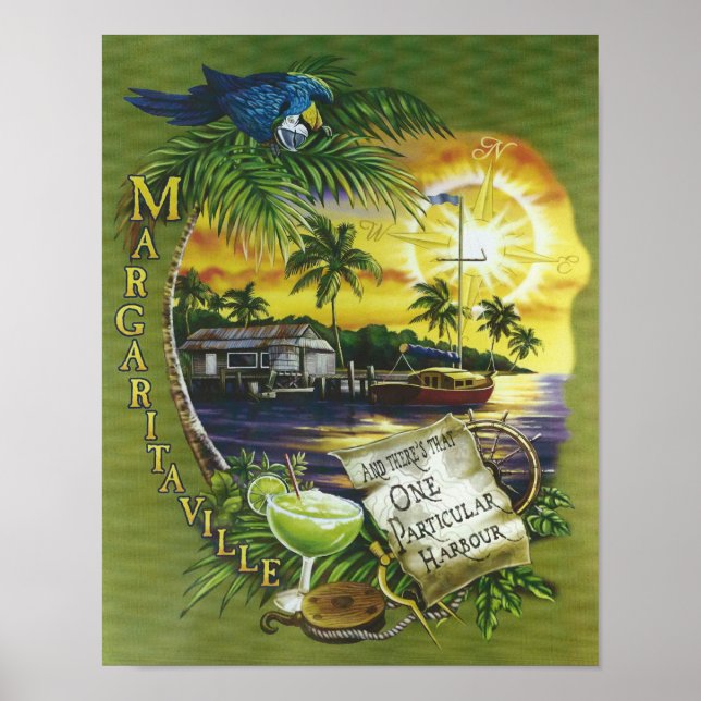 Affiches Une Parole Particulière De Jimmy Buffett (Devant)