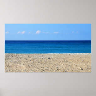 Affiches Une Plage Parfaite