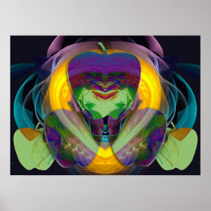 Affiches Une pomme par jour éloigne le médecin