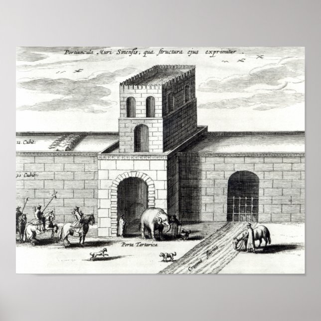 Affiches Une porte de la Grande Muraille (Devant)