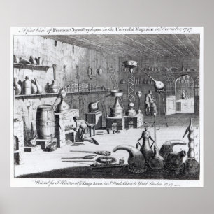 Affiches Une première vue de la chimie pratique