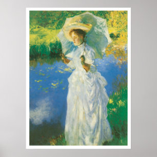 Affiches Une promenade de matin, John Singer Sargent 1888