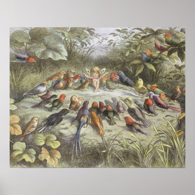 Affiches Une répétition en terre fée, illustration de "In F (Devant)