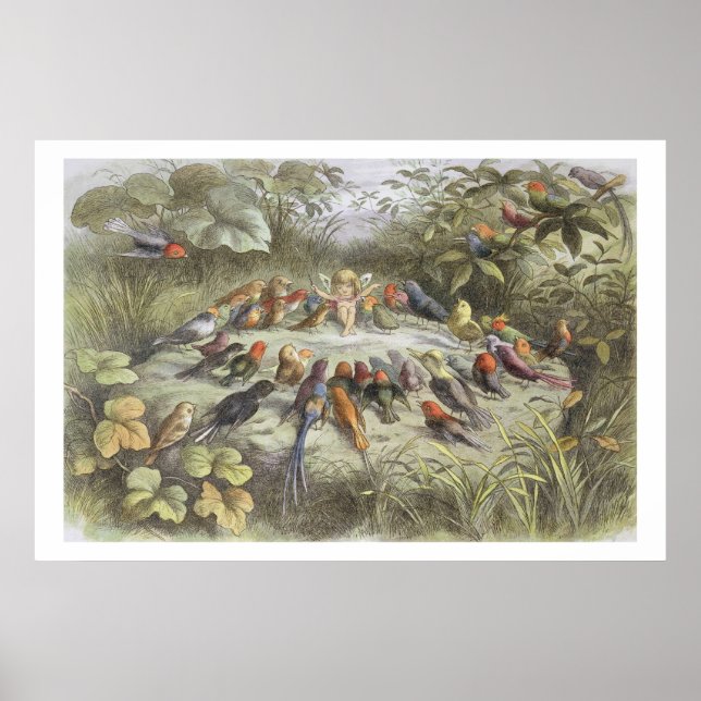 Affiches Une répétition en terre fée, illustration de "In F (Devant)