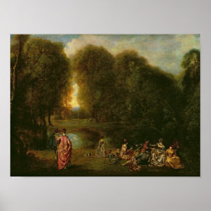 Affiches Une réunion en parc