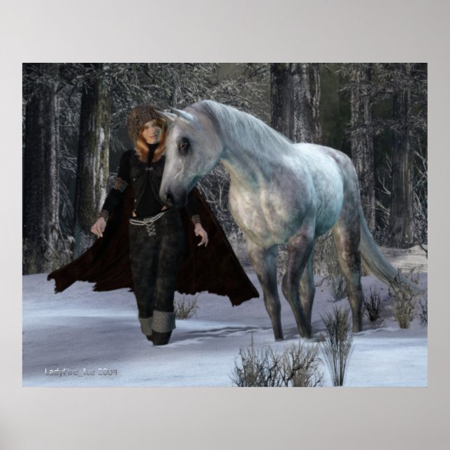 Affiches Une Soirée Neige (Devant)