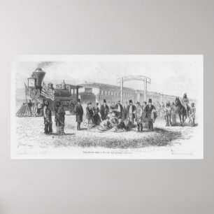 Affiches Une station dans la prairie : Le 100th méridien