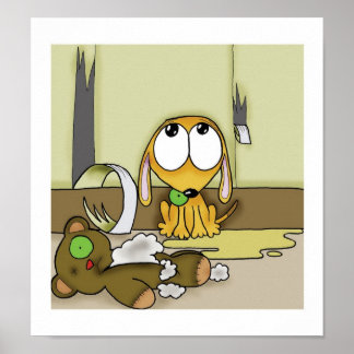 Affiches Une vague de crime de chiots