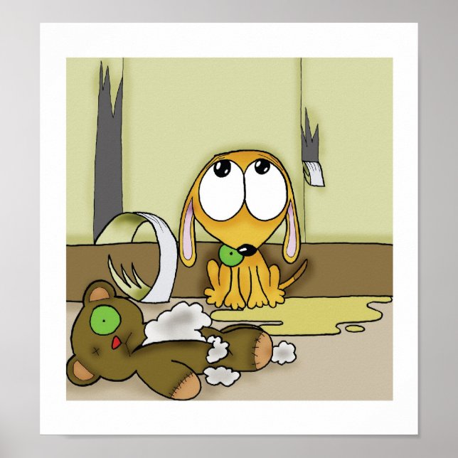 Affiches Une vague de crime de chiots (Devant)