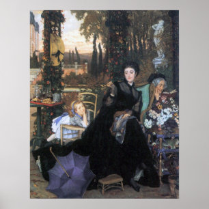 Affiches Une veuve par James Tissot
