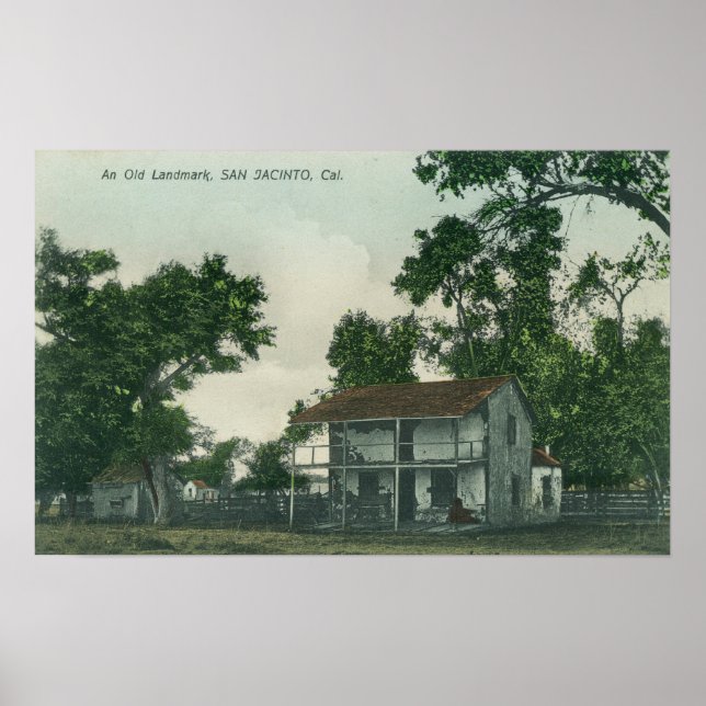 Affiches Une Vieille Scène (Devant)