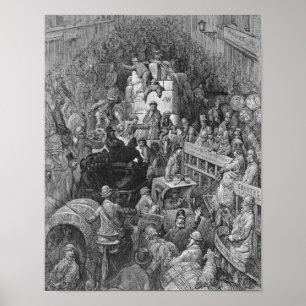 Affiches Une voie de communication de ville