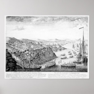 Affiches Une vue de la prise du Québec