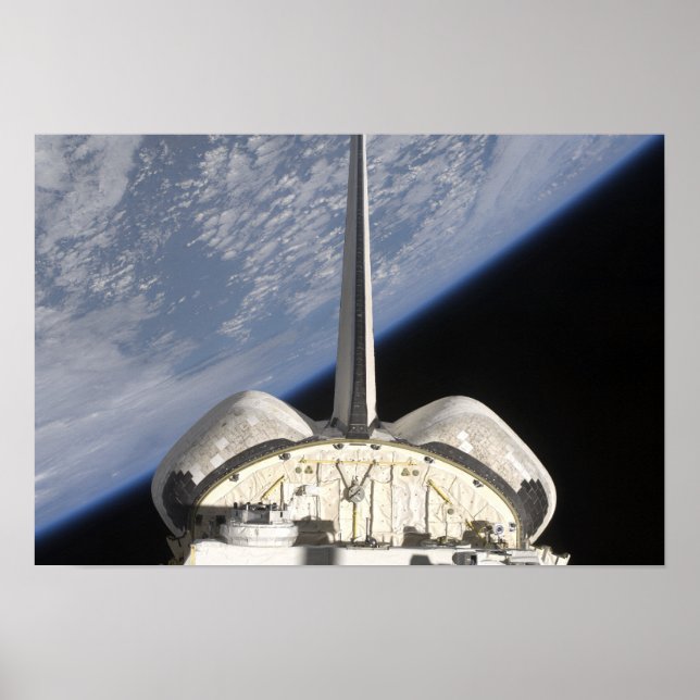 Affiches Une vue partielle de Space Shuttle Endeavor (Devant)