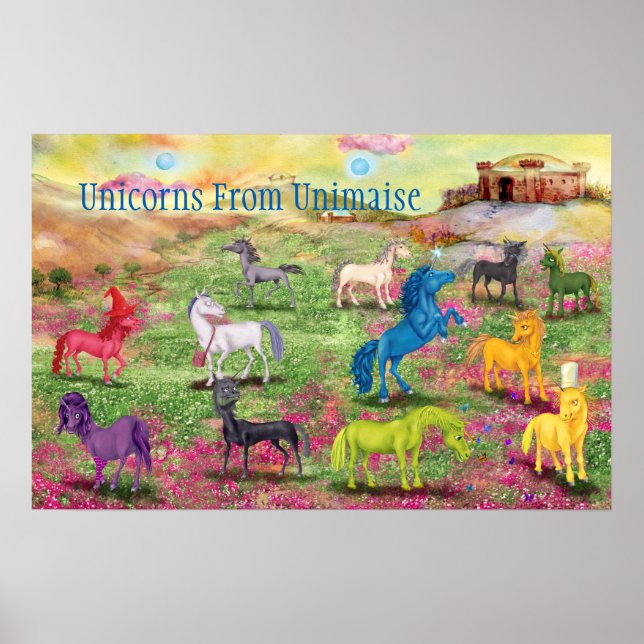 Affiches Unicornes De L'Affiche Unimaise (Devant)