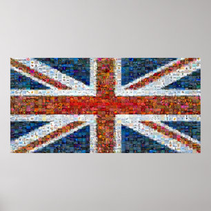 Affiches Union Jack Montage