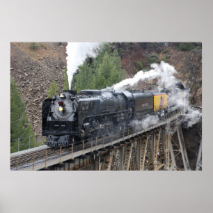Affiches Union Pacific 844 Keddie Wye