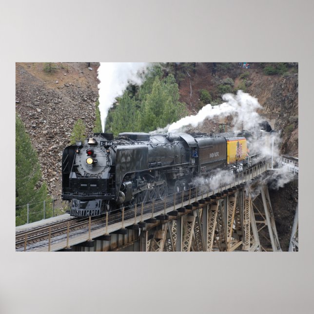 Affiches Union Pacific 844 Keddie Wye (Devant)