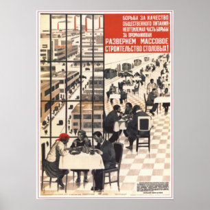 Affiches Union soviétique Propagande 1932