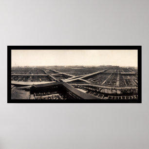 Affiches Union Stockyards Photo 1907