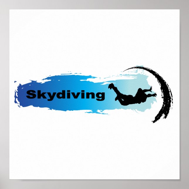 Affiches Unique Skydiving (Devant)