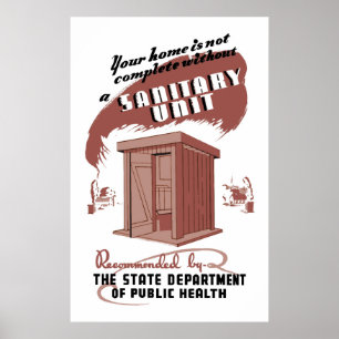 Affiches Unité sanitaire