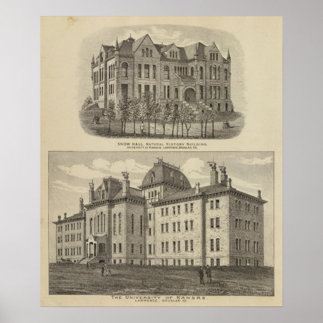 Affiches Université du Kansas (Devant)