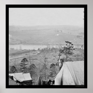 Affiches Université est du Tennessee à Knoxville, TN 1864