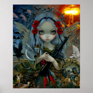 Affiches Unseelie Court : War ART IMPRIMER soldat fairy ang