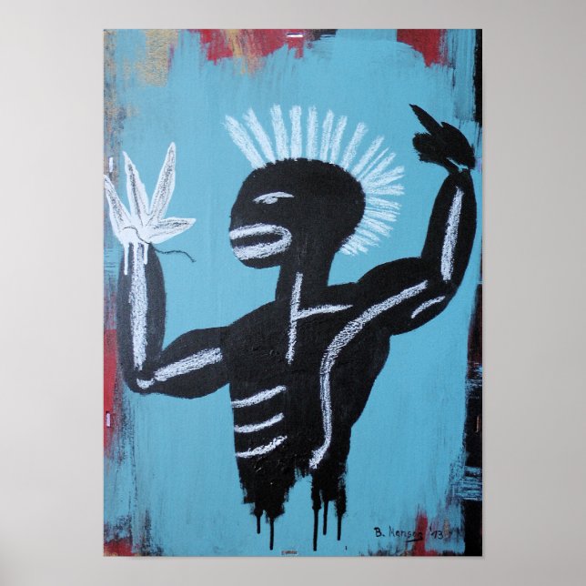 Affiches untitled (mohawk) (Devant)