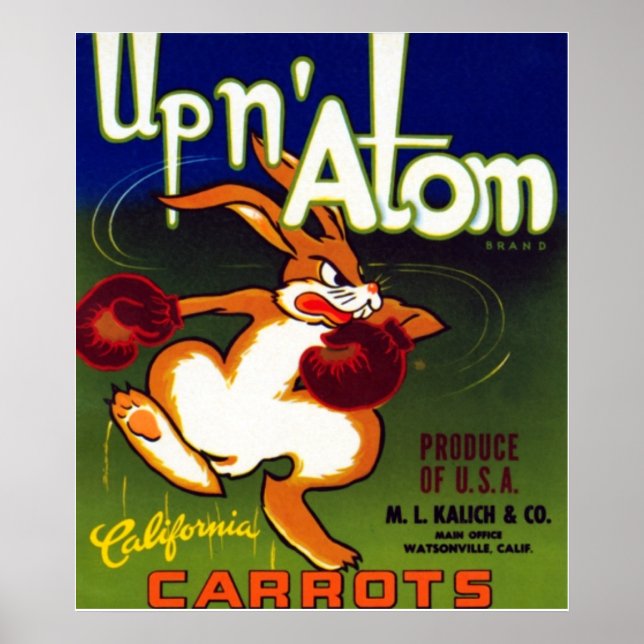 Affiches Upn Atom Carrots (Devant)