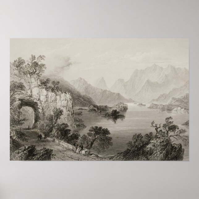 Affiches Upper Lake à Killarney, comté de Killarney, (Devant)