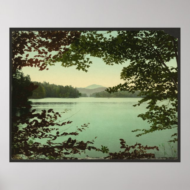 Affiches Upper Loon Lake, Adirondacks, New York (Devant)
