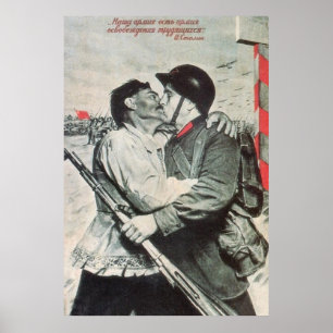 Affiches URSS CCCP Guerre froide Union soviétique Propagati