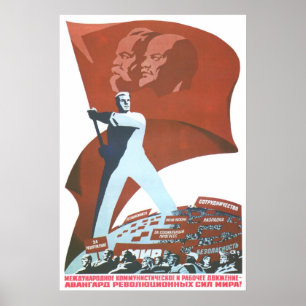 Affiches URSS CCCP Guerre froide Union soviétique Propagati